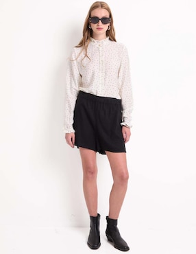 Blusa manga larga para mujer