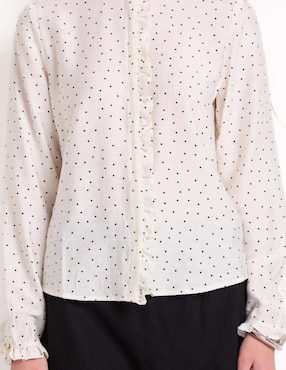 Blusa manga larga para mujer