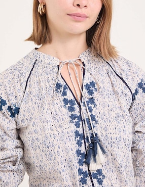 Blusa manga 3/4 para mujer