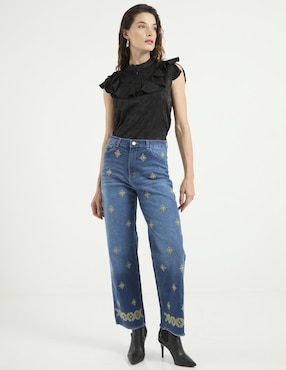 Jeans straight Week By Weekend para mujer