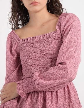 Blusa manga larga para mujer