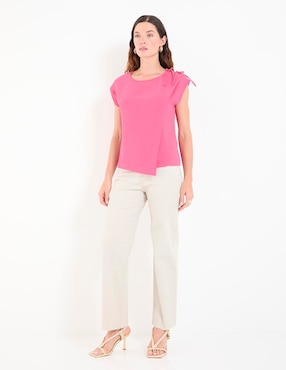 Pantalón easy pant straight para mujer