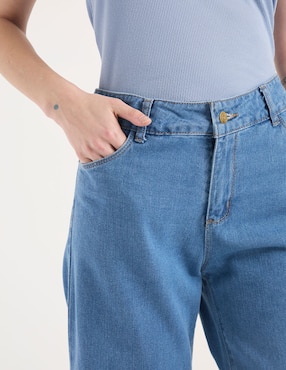 Jeans amplio Week By Weekend para mujer