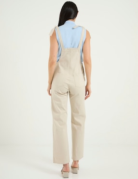 Jumpsuit Week by Weekend estampado liso para mujer