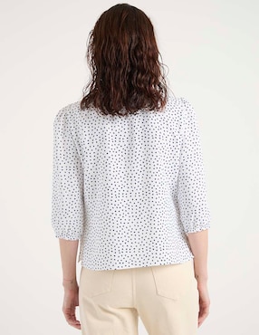 Blusa manga 3/4 para mujer