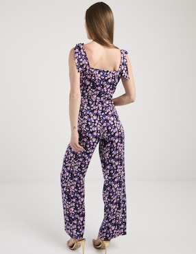 Jumpsuit Week by Weekend casual estampado floral para mujer