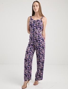 Jumpsuit Week by Weekend casual estampado floral para mujer
