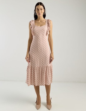 Vestido midi casual Week By Weekend para mujer