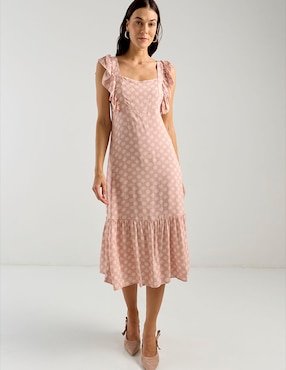 Vestido midi casual Week By Weekend para mujer