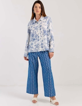 Pantalón easy pant Week by Weekend amplio para mujer