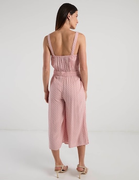Jumpsuit Week by Weekend de algodón estampado étnico para mujer