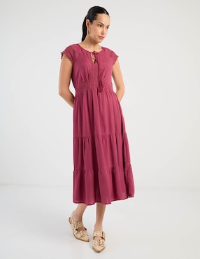 Vestido midi casual Week By Weekend para mujer