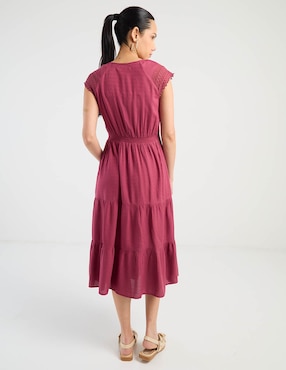 Vestido midi casual Week By Weekend para mujer