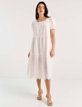 Vestido midi casual Week by Weekend para mujer