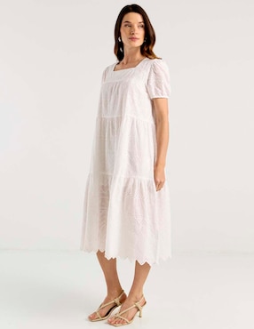 Vestido midi casual Week by Weekend para mujer