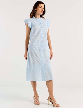 Vestido midi casual Week by Weekend para mujer