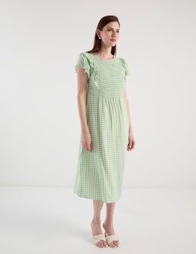 Vestido 3/4 casual Week by Weekend para mujer