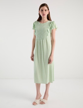 Vestido 3/4 casual Week by Weekend para mujer