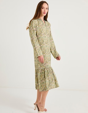 Vestido midi casual Week by Weekend para mujer