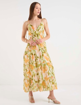 Vestido largo casual Week by Weekend para mujer