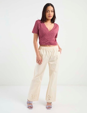 Pantalón easy pant Week by Weekend amplio para mujer