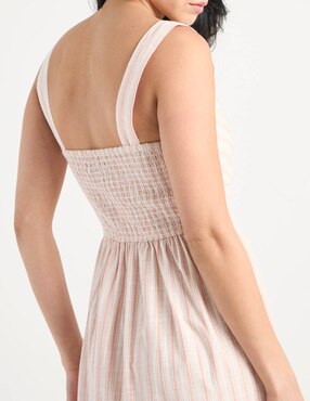 Vestido midi casual Week by Weekend para mujer