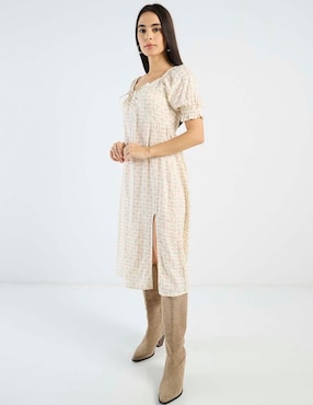 Vestido midi casual Week By Weekend para mujer