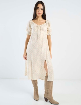 Vestido midi casual Week By Weekend para mujer