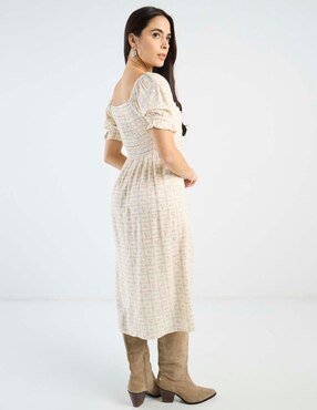Vestido midi casual Week By Weekend para mujer
