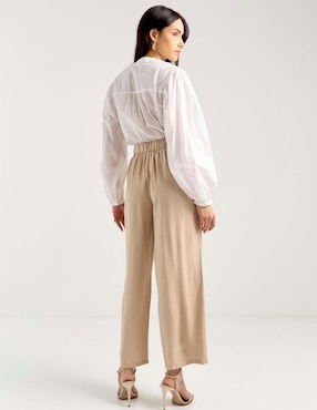 Pantalón Week by Weekend amplio para mujer