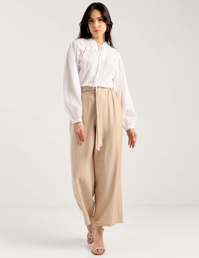 Pantalón Week by Weekend amplio para mujer