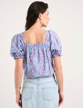 Blusa manga 3/4 para mujer