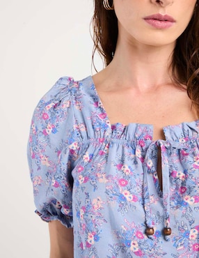 Blusa manga 3/4 para mujer