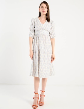 Vestido midi casual Week By Weekend para mujer