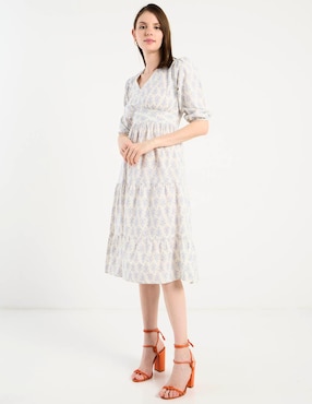 Vestido midi casual Week By Weekend para mujer