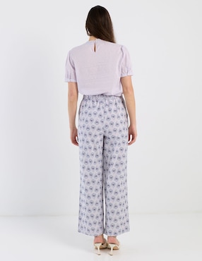 Pantalón coulotte Week By Weekend amplio para mujer
