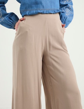 Pantalón relaxed Week by Weekend amplio para mujer