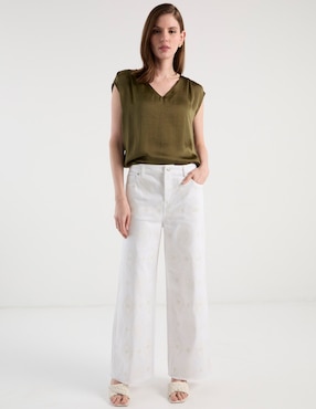 Pantalón Week By Weekend amplio para mujer
