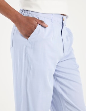 Pantalón capri Week By Weekend straight para mujer