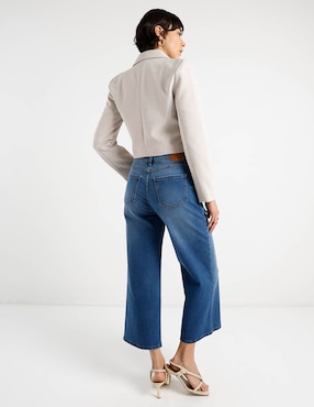 Jeans relaxed amplio a la cintura Week By Weekend para mujer