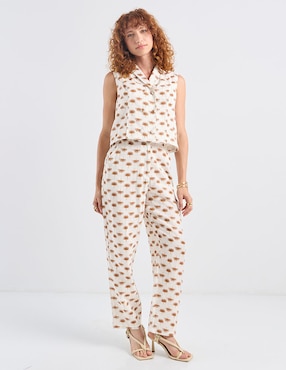Pantalón Week By Weekend recto para mujer