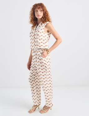 Pantalón Week By Weekend recto para mujer