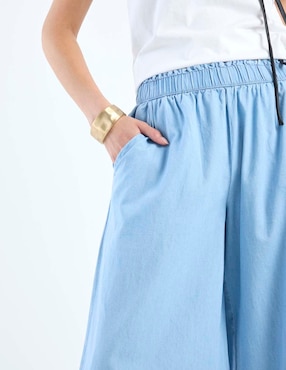 Pantalón coulotte Week by Weekend amplio para mujer