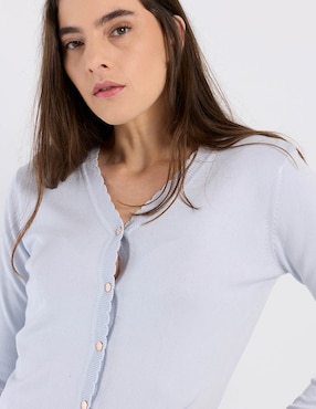 Suéter Week By Weekend cuello V para mujer