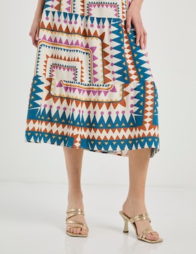Vestido midi de fiesta Week By Weekend escote medio