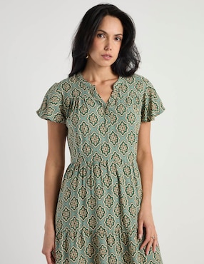 Vestido midi casual Week by Weekend para mujer