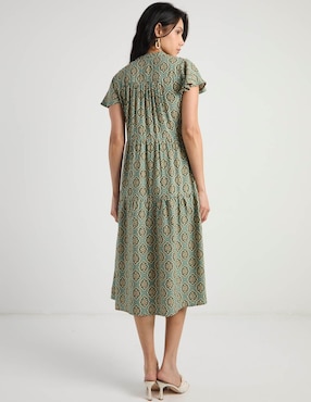 Vestido midi casual Week by Weekend para mujer