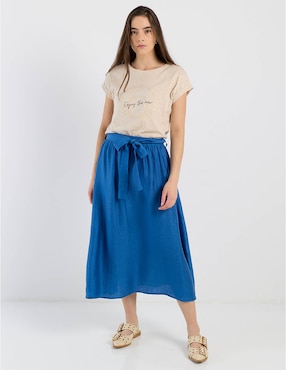 Falda crop Week By Weekend a la cintura
