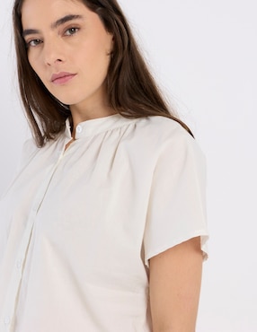 Blusa Week By Weekend manga corta para mujer