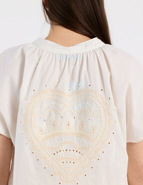 Blusa Week By Weekend manga corta para mujer